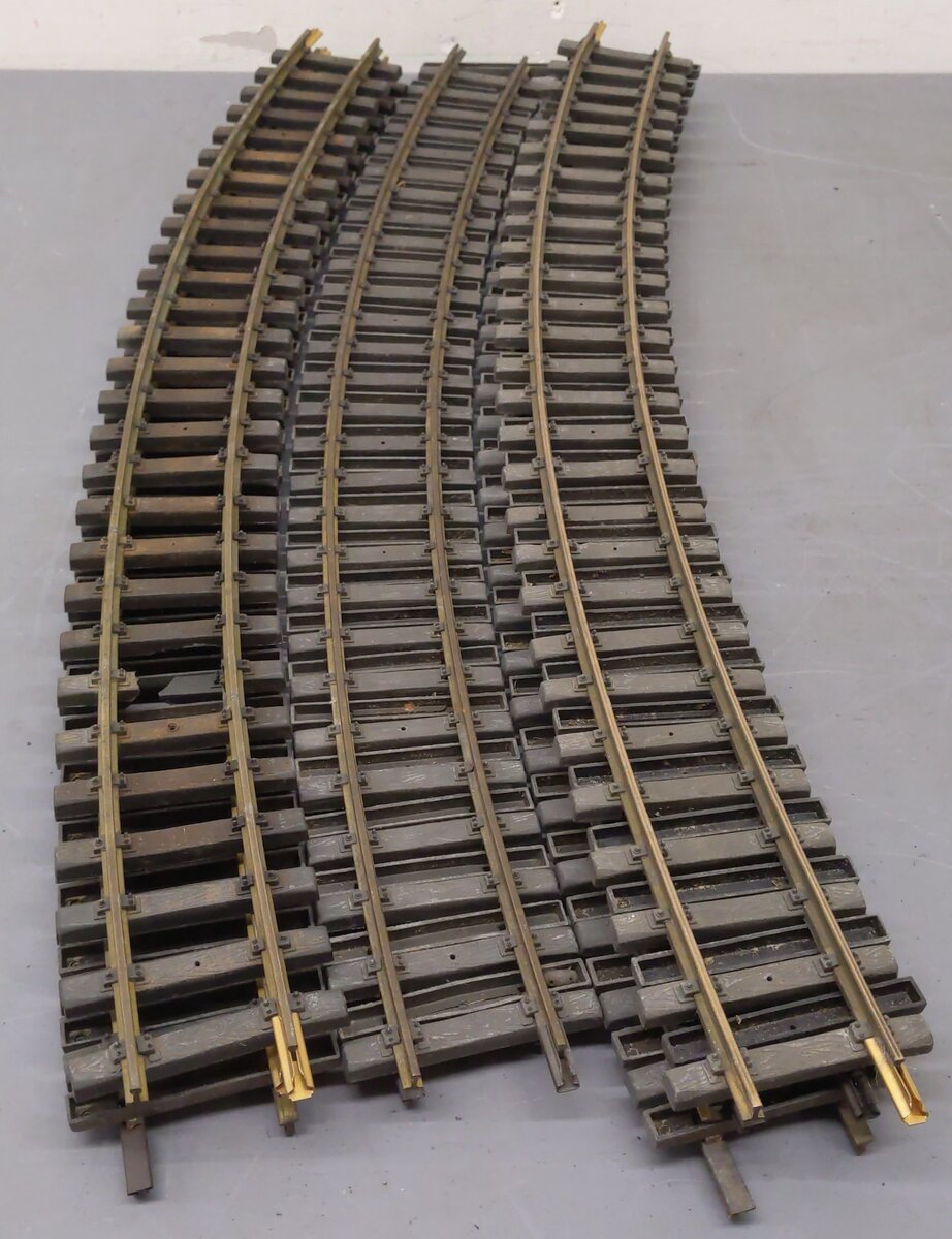 Aristo-Craft 30120 Brass 10 Ft. Diameter USA Style Curved Track Section [9]