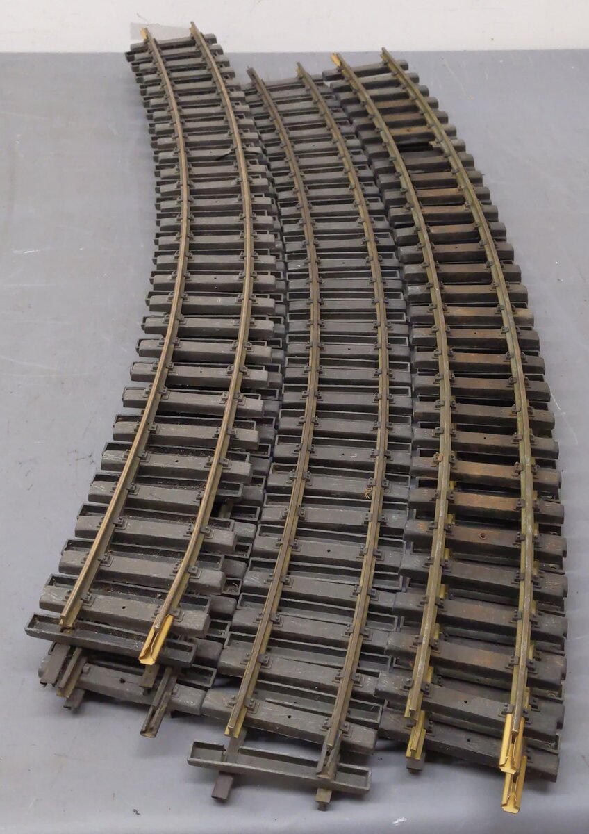 Aristo-Craft 30120 Brass 10 Ft. Diameter USA Style Curved Track Section [9]
