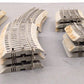 Lionel O Assorted Straight/Curved Track Sections: 6-12041,6-12022, 6-12023 [14] VG