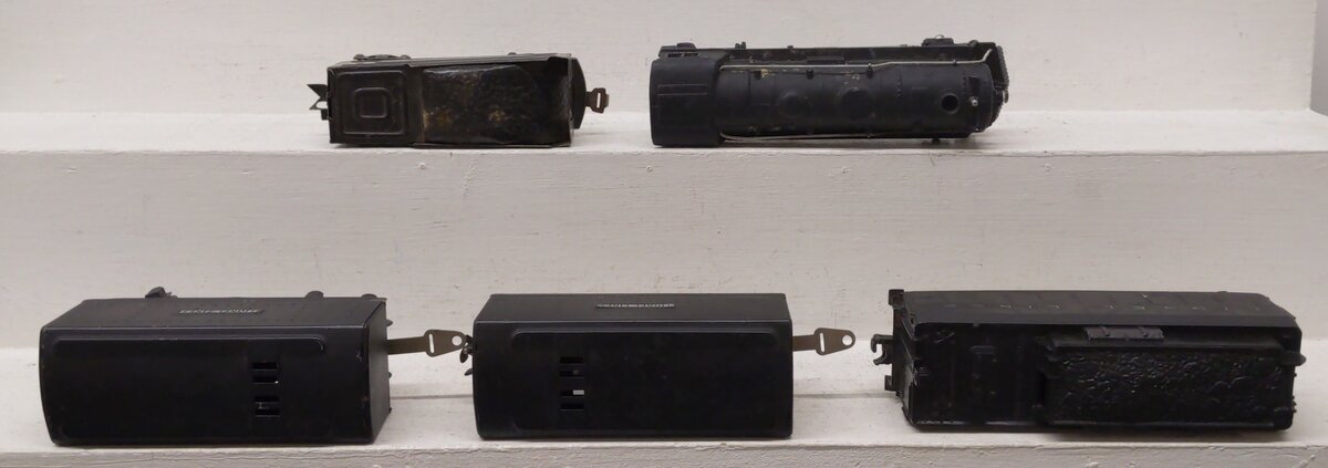 Lionel & Marx Vintage O Locomotives & Tenders: 2689TX, 1689W, 999 [5] VG