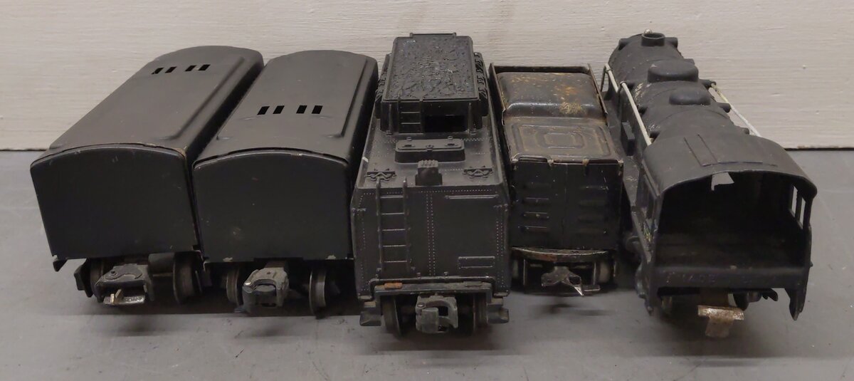 Lionel & Marx Vintage O Locomotives & Tenders: 2689TX, 1689W, 999 [5] VG