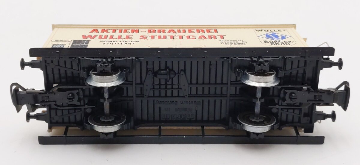 Marklin 4678 HO Scale Aktien-Brauerei Wulle Stuttgart Wulles Burger-Brau Boxcar LN/Box