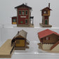 Vollmer HO Scale Assorted Assembled Buildings: 5731, 11599, 10807, 3703 [4] EX