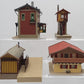 Vollmer HO Scale Assorted Assembled Buildings: 5731, 11599, 10807, 3703 [4] EX