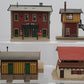 Vollmer HO Scale Assorted Assembled Buildings: 5731, 11599, 10807, 3703 [4] EX