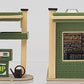 Vollmer HO Scale BP Gas Station Set: 25130, 25162 [2] EX