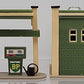 Vollmer HO Scale BP Gas Station Set: 25130, 25162 [2] EX