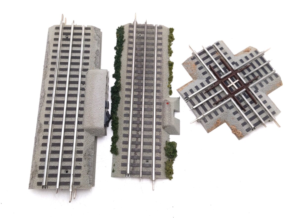 Lionel O Assorted Track Sections: 6-12019, 6-37710, 6-81314 [4] EX