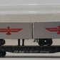 Atlas 3753 N Scale CP Rail Flat Car w/ American President Lines Trailers EX/Box