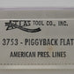 Atlas 3753 N Scale CP Rail Flat Car w/ American President Lines Trailers EX/Box