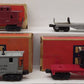Lionel Vintage O Lionel Lines Freight Cars: 6411, 6017, 6419, 6818 [4] VG/Box