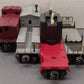 Lionel Vintage O Lionel Lines Freight Cars: 6411, 6017, 6419, 6818 [4] VG/Box