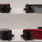 Lionel Vintage O Lionel Lines Freight Cars: 6411, 6017, 6419, 6818 [4] VG/Box