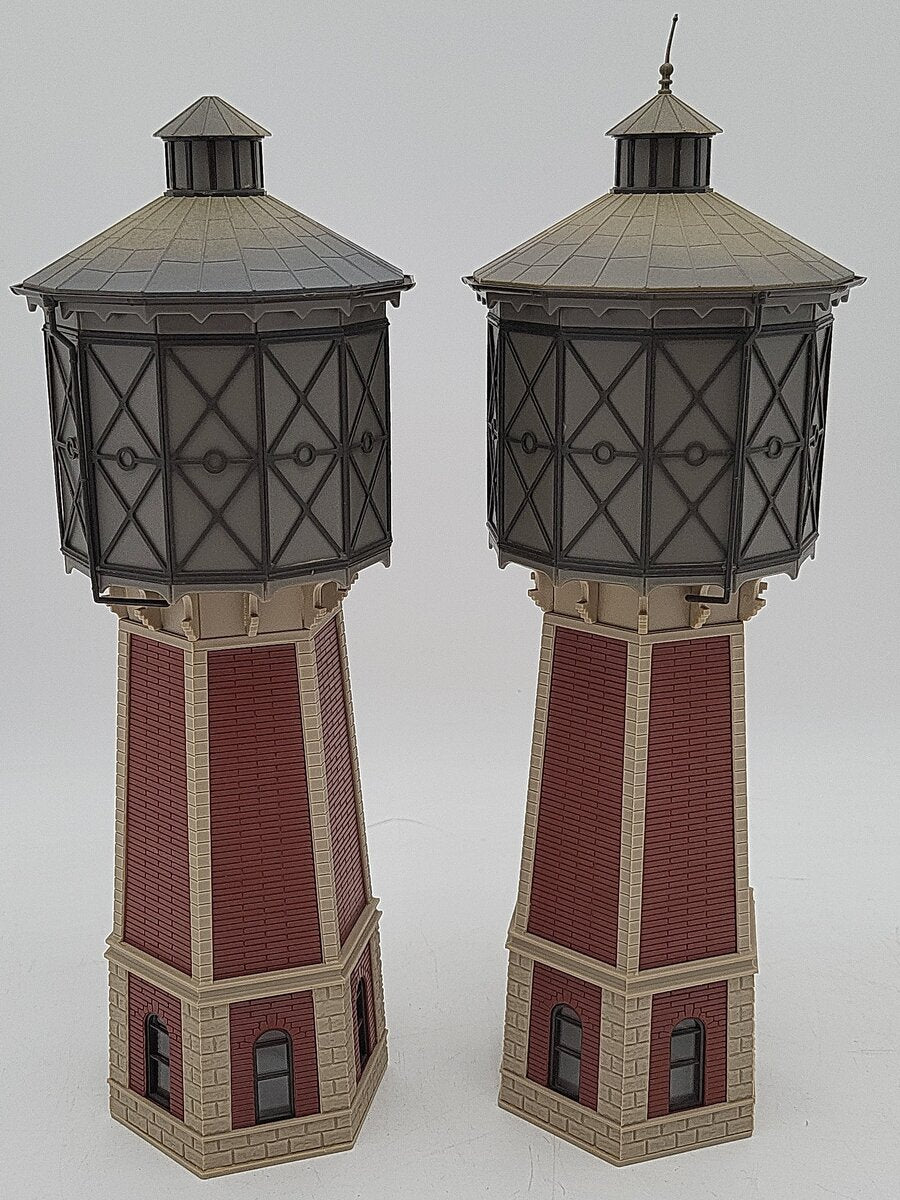 Vollmer 27729 HO Scale German Style Water Towers [2] EX