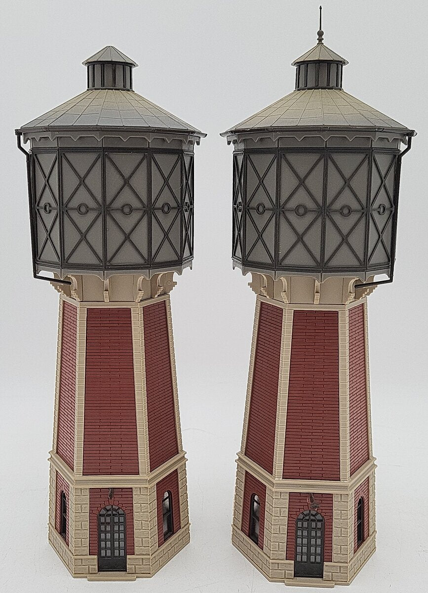 Vollmer 27729 HO Scale German Style Water Towers [2] EX