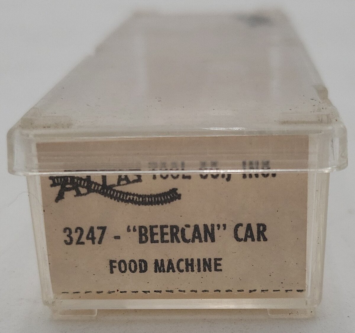 Atlas 3247 N Scale Food Machinery Corp. "Beercan" Tank Car #120 EX/Box