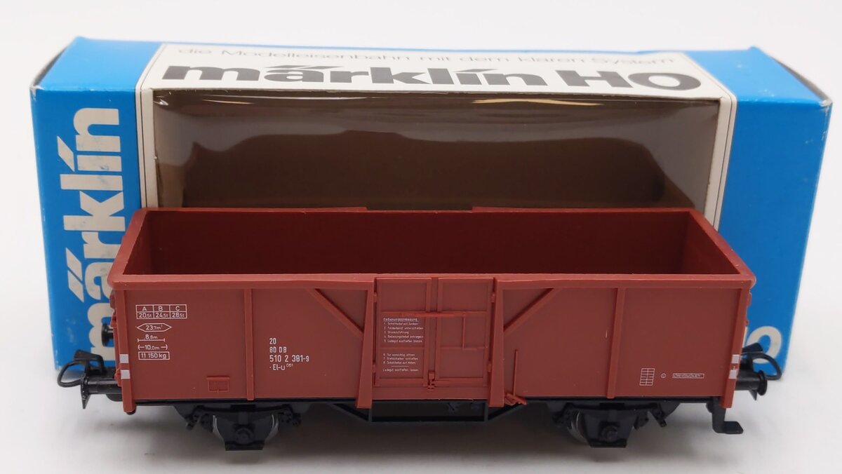 Marklin 4430 HO Scale DB Gondola EX/Box