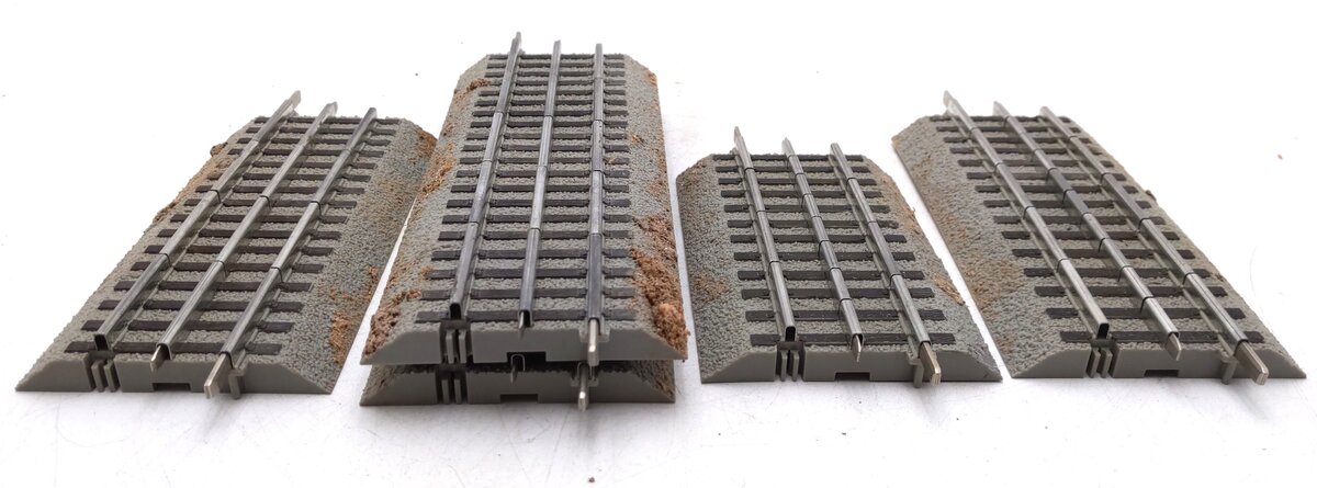 Lionel O Assorted Straight Track Sections: 6-12073, 6-12026 [23] VG