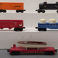 Lionel Vintage O Freight Cars: 6112-85, 6465, 6476, 6014-85, 6801 [5] EX/Box