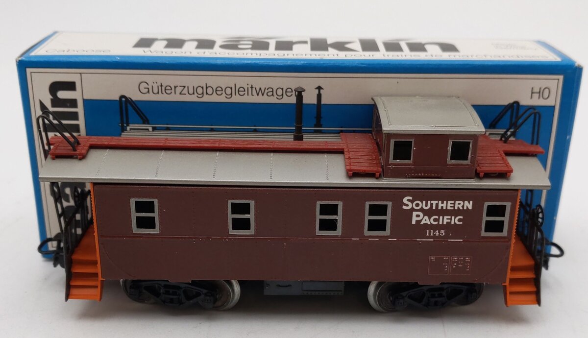 Marklin 4563 HO Scale Southern Pacific Caboose #1145 EX/Box