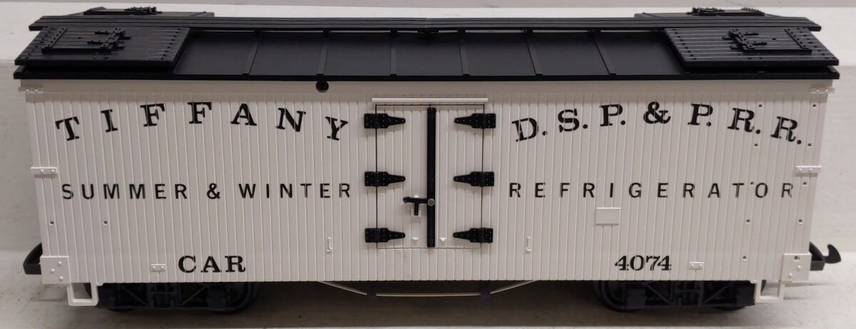 LGB 4074-B02 G Scale Denver, South Park and Pacific Reefer Car EX/Box