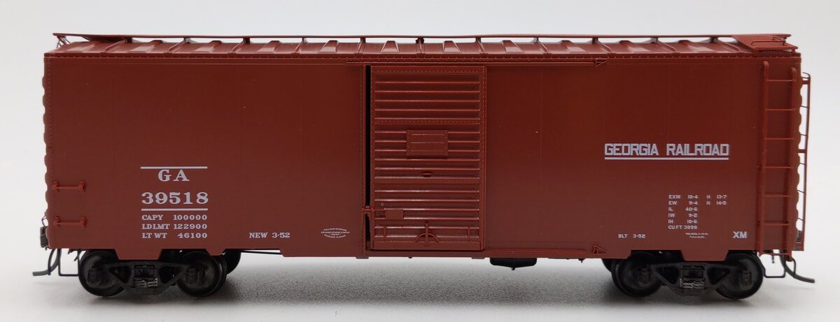 Kadee 4302 HO Scale Georgia Railroad 40' PS-1 Boxcar #39518 EX/Box