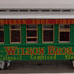 LGB 3180-DG G Scale Wilson Bros. Circus Passenger Car #53 EX