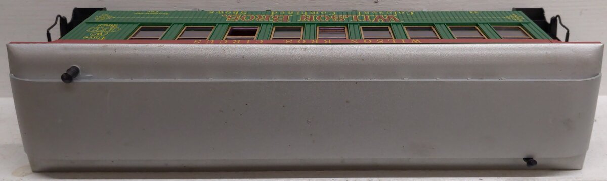 LGB 3180-DG G Scale Wilson Bros. Circus Passenger Car #53 EX