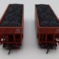 Bluford Shops 73452 N Scale ATSF 70 Ton Offset Side 3-Bay Hopper Car 2 Pack LN/Box