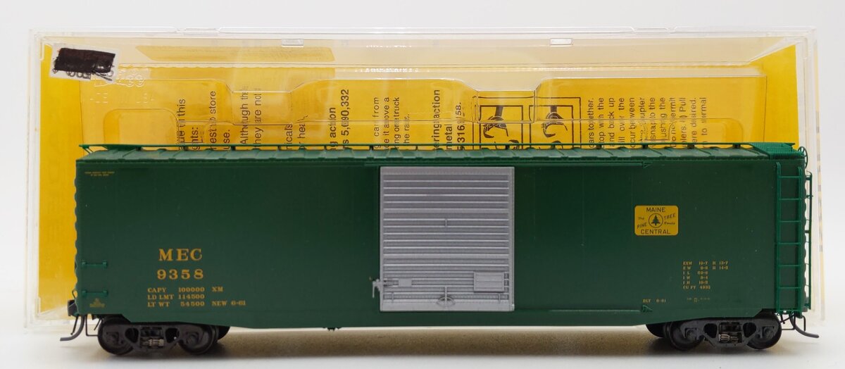 Kadee 6106 HO Maine Central 50' Boxcar Gradual Side Sill #9358 EX/Box
