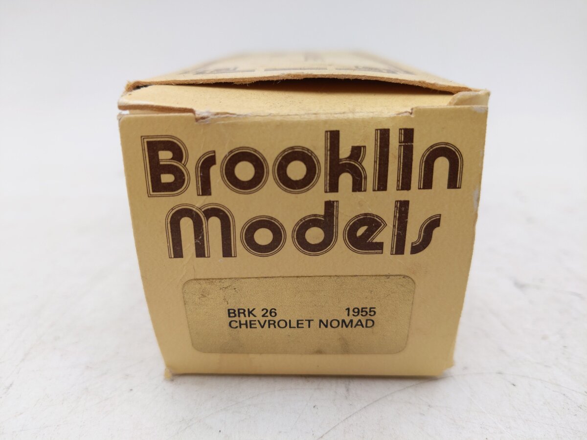 Brooklin BRK26 1:43 1955 Chevy Nomad - Blue/White EX/Box