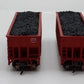 Bluford Shops 14066 N Scale ATSF 14 Panel Rid Side Hopper Car 6 Pack EX/Box