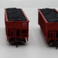 Bluford Shops 14066 N Scale ATSF 14 Panel Rid Side Hopper Car 6 Pack EX/Box