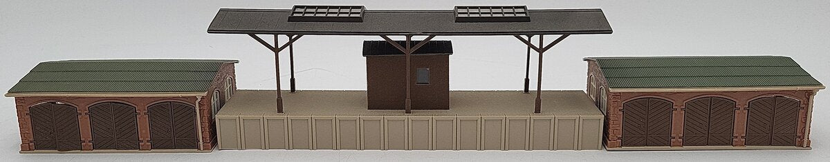Vollmer HO Scale Assorted Assembled Buildings: 21359, 20268, 25970 [4] EX