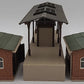 Vollmer HO Scale Assorted Assembled Buildings: 21359, 20268, 25970 [4] EX