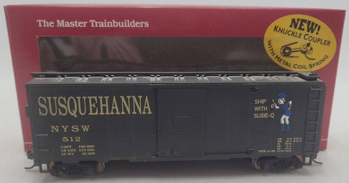 Mantua 734-305 HO Scale Susquehanna Box Car EX/Box