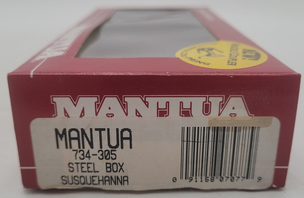 Mantua 734-305 HO Scale Susquehanna Box Car EX/Box