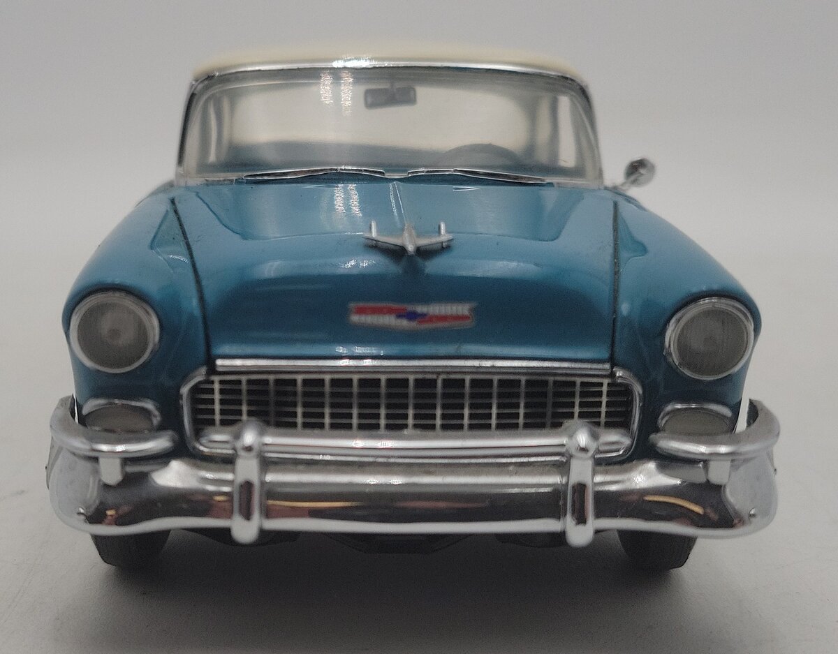 Franklin Mint B11UX30 1:24 1955 Chevrolet Bel Air Hardtop EX