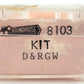 Roundhouse 8103 N Denver & Rio Grande Western Thrall Coal Gondola #56759 EX/Box
