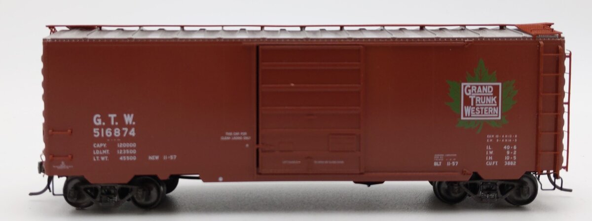 Kadee 5268 HO Scale GTW 40' PS-1 Boxcar #516874 EX/Box