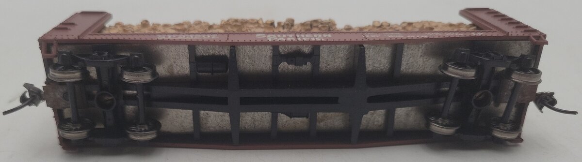 Walthers 932-2653 HO Scale Southern Pacific Flatcar #23507 W/ Wood & Braces EX/Box