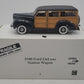 Danbury Mint 1:24 Scale 1940 Ford Deluxe Station Wagon EX/Box