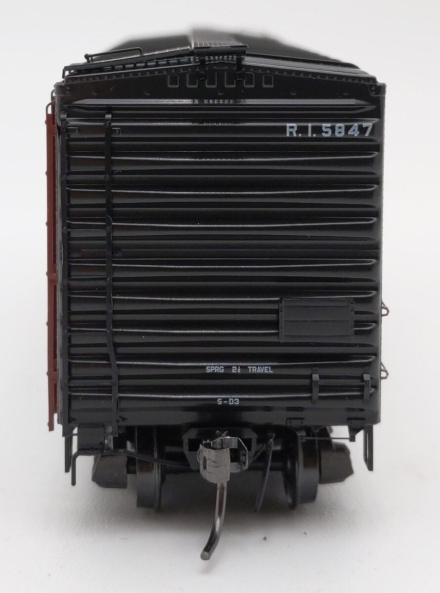 Kadee 5272 HO Scale Rock Island 40' PS-1 Single 8' PS Boxcar #5847 EX/Box