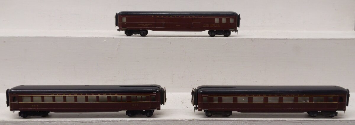 Fleischmann 1365/3 HO Scale Pennsylvania Passenger Cars & Track Sections VG/Box
