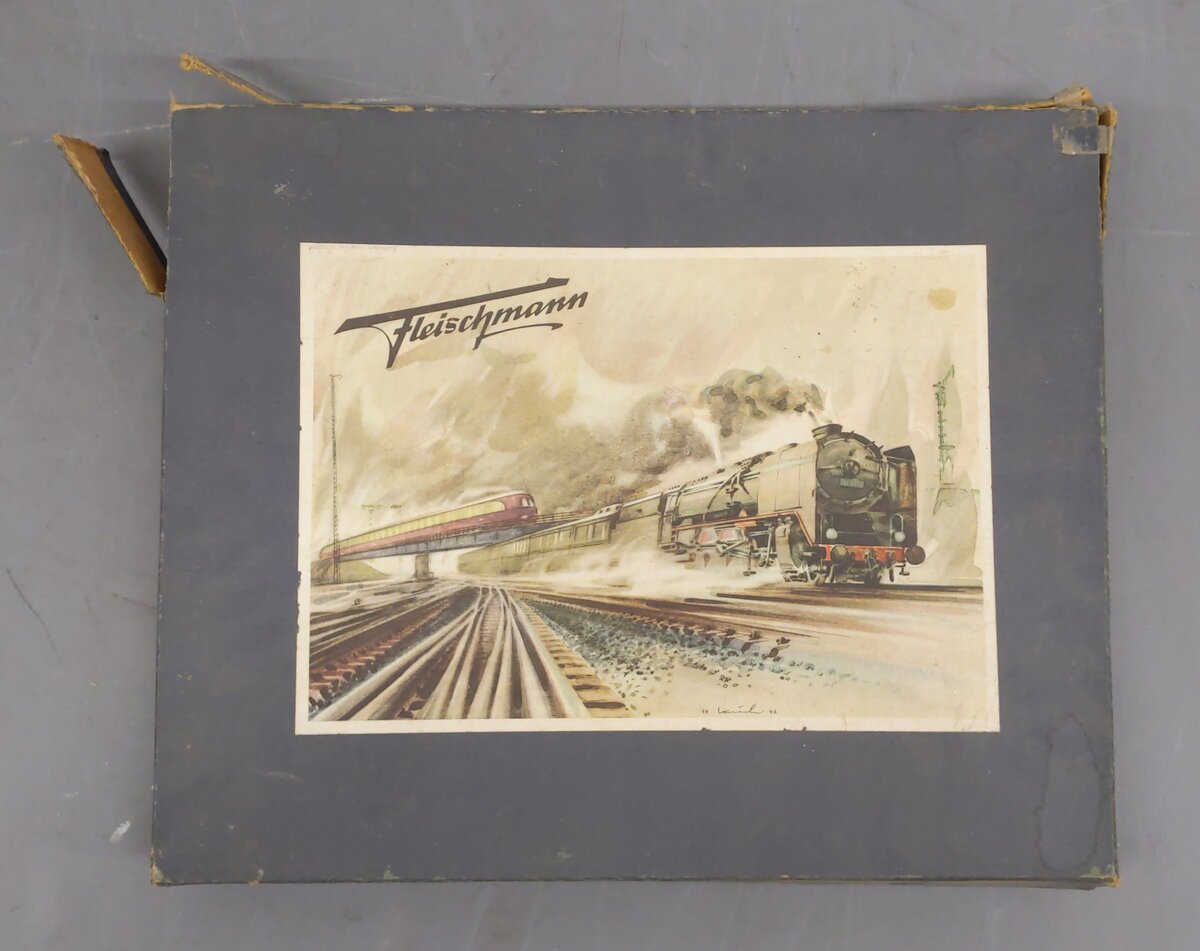 Fleischmann 1365/3 HO Scale Pennsylvania Passenger Cars & Track Sections VG/Box