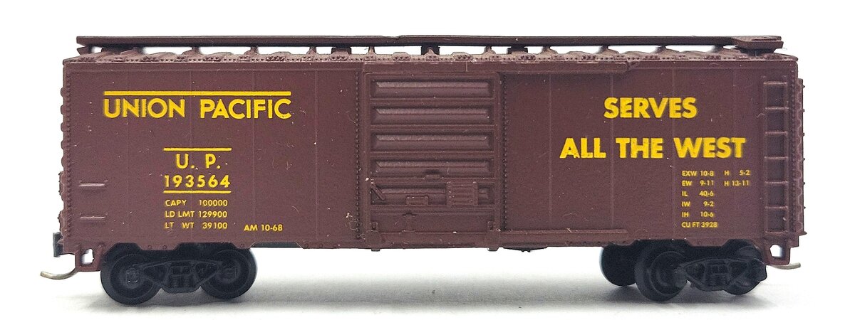 Atlas 3420 N Scale Union Pacific 40' Boxcar #193564 LN/Box