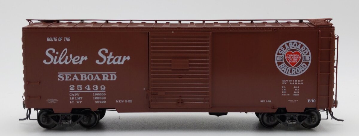 Kadee 5115 HO Scale Seaboard Air Line 40' PS-1 Boxcar #25439 EX/Box