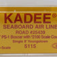 Kadee 5115 HO Scale Seaboard Air Line 40' PS-1 Boxcar #25439 EX/Box