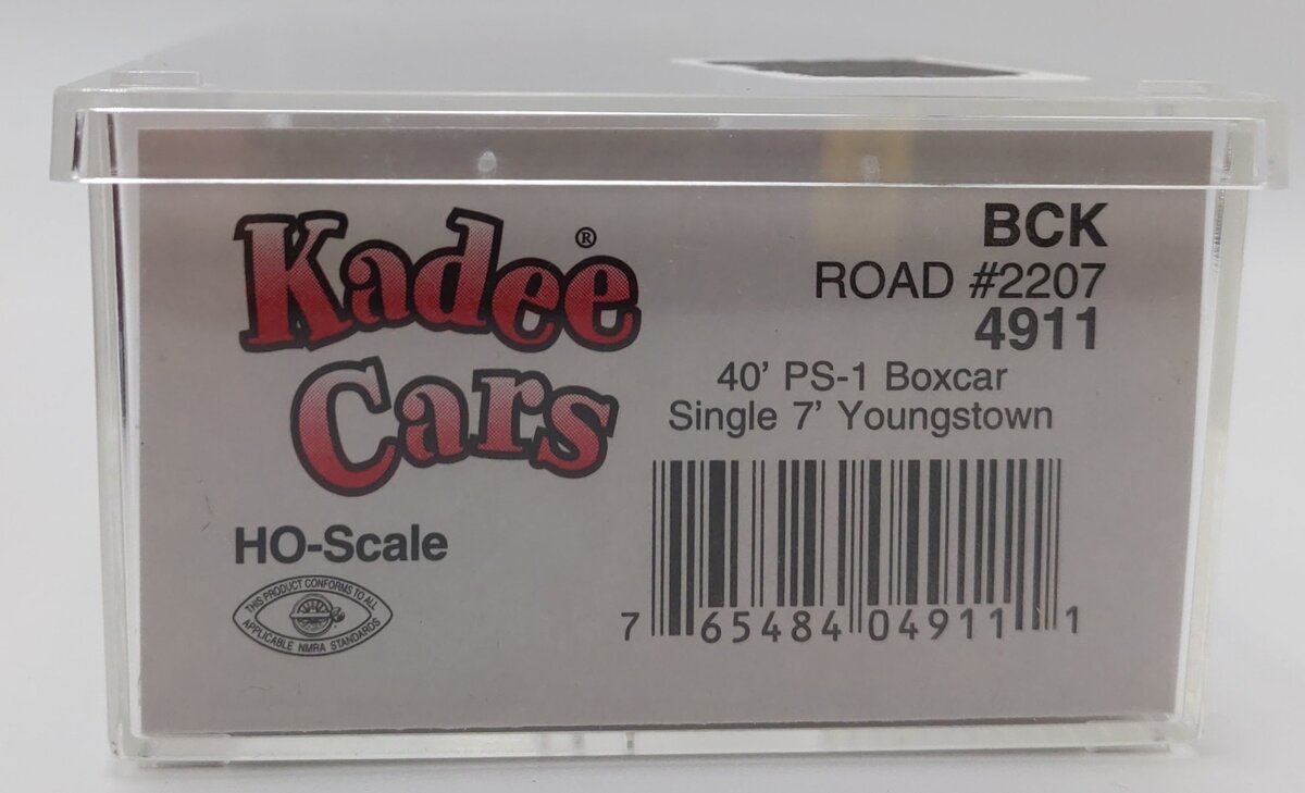 Kadee 4911 HO Scale Buffalo Creek 40' PS-1 Boxcar #2207 EX/Box