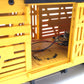 LGB 42682 G Scale D&RGW Stock Car w/Cattle Sound EX/Box